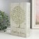 Safe-book wood to the leatherette "Family Tree" 21x13x5 cm