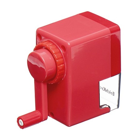 Carpet 1 Erichkrause M-Cube, with a container and the mounting mechanism to the table, a hole with a diameter of 8 mm, red-3