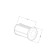 Building Lamp Outdoor O044DL-L1S3K3, 1W, 6.2x6.2x9 cm, LED, 61LM, 3000K, Silver Color