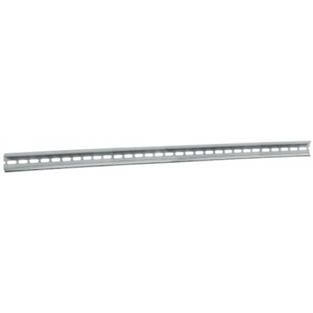 Din-rack galvanized, perforated era 600 mm (7.5x35x600)