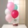Set for decorating the table "Birthday": candles, topper, balls, set 16 pcs in a set.