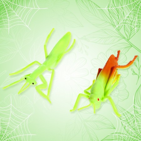 Set of insects "bugs, spaces", 12 pieces-8