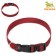 Collar "Kubel", width 2 cm, red