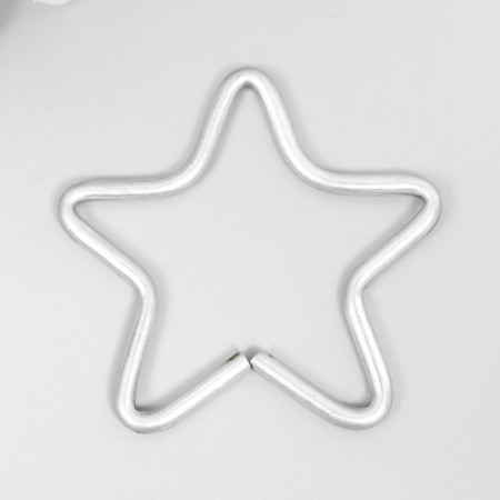 Ring Metal for the manufacture of Dreams "Star" 0.28x5x5 cm
