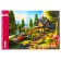 Album for drawing A4, 40 sheets, on the crest, "picturesque corners", covered cardboard, perforation for separation, block 100 g/m2, mix