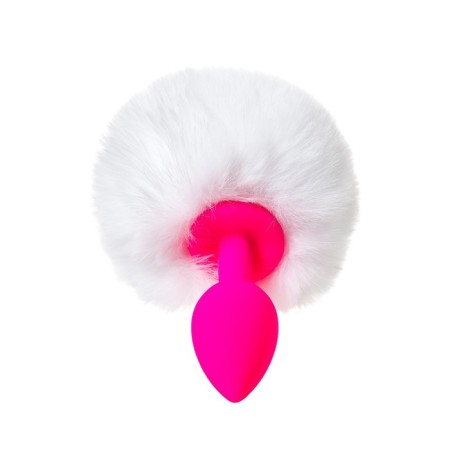 Anal sleeve Todo byfa Sweet Bunny, tail, silicone, d = 2.8 cm, 13 cm, pink color 90768-3