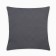 Pillow 40x40cm, graphite, polysatin, PE 100%