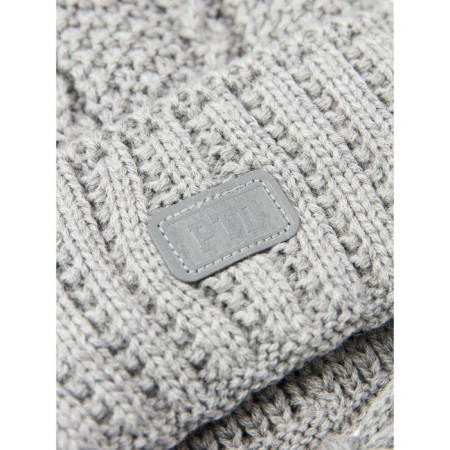 Knitted set for a boy: hat and snood, size 48-5