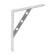 The tundra bracket reinforced 250x200 mm, chrome, 1 pc.