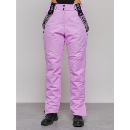 Semi -combinezone ski insulated female winter, size 48, pink color-4