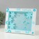 Photo frame plastic 13x18 cm "Flower" blue 23x2x18 cm