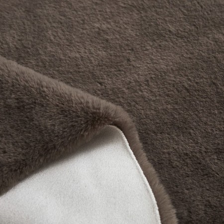 Plush mat Sofi de Marko, size 150x150 cm, chocolate color-5
