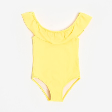 Swimsuit Squat Children's minku yellow color, height 128-134-4
