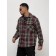Male windbreaker, size 50, burgundy color