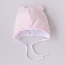 A cap on ties with ears children's kinderlitto 