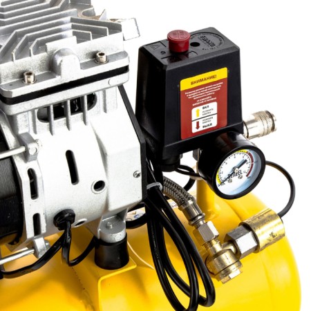 Compressor Denzel DLS650/10 58021, 650 W, 120 l/min, receiver 10 lit-2