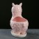 Pot "Lama Lyol" pink, 15x8x12cm