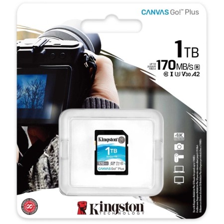 Memory SDXC 1TB Kingston SDG3/1TB Canvas GO! Plus W/O-2