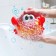 Bath toy "foam crab", bubbles, musical, on a suction cup, crush me