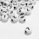 Acrylic bead "numbers" (mix), 7 × 4 mm, set 10 g, black and white color