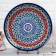 Largan Rishtan ceramics "Patterns", 42 cm, blue