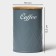 Bank for bulk products Magistro Coffee Graphite, 9.5 × 13.5 cm