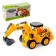 Excavator "Stroystaya", works on batteries, light and sound effects