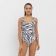 Women's swimsuit minku with print, size 42