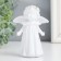 Souvenir Polystone "Baby Angel - Meeting" Snow White "mix 8.5x5x11.3 cm