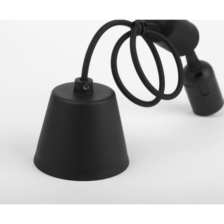 Cartridge Era E27 with a suspension, plastic black-2