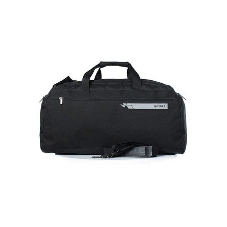 Road bag, synthetic fabric, 640x300x295 cm, black-1