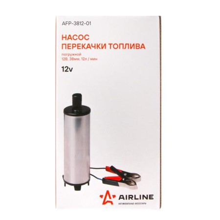Airline, 12 V fuel pumping pump, 38 mm, 12 l/min AFP-3812-01-1