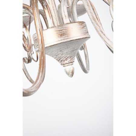 Provence chandelier, 8x40W E14, white color-4