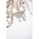 Provence chandelier, 8x40W E14, white color