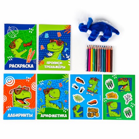 Set with a soft toy "dinosaur", 8 items-2