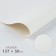 Artificial leather, 137 × 50 cm, 0.5 mm, white color