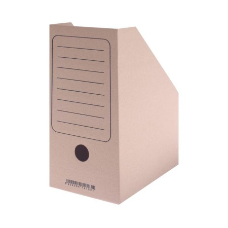 A4 storage, archive, calligrata, micro-frong cardboard, 150 mm, up to 1,400 l, brown-1