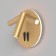 Bra Technical C176-WL-01-6W-MG, LED, 9W, 14x6.5x14 cm, 550lm, Matte gold color