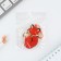 Acrylic “fox” keychain with carbine, 5.5 x 3.8 cm