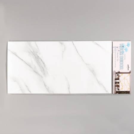 Self -adhesive panel 60*30cm marble white-3