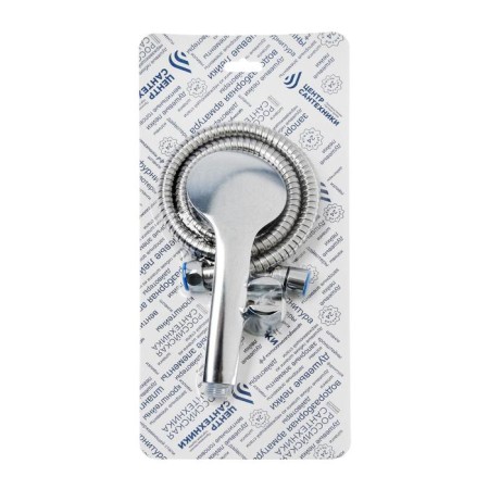 Shower set "Center for Plumbing", 150 cm, conical nut, Rus/Imp-3