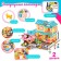 Designer Pink Dream "Country Cottage", 1029 parts