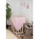 Bulle-Bul blanket, size 90 x 90 cm, pale pink