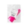 Love Magic massager, silicone, pink, 12 cm
