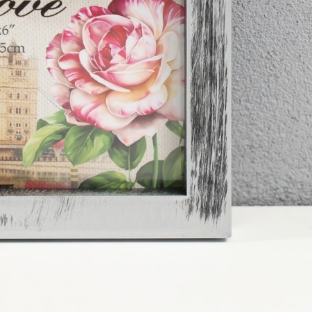 Multipher "Love & Family" in 8 photos 10x15 cm, plastic, col. silver-1
