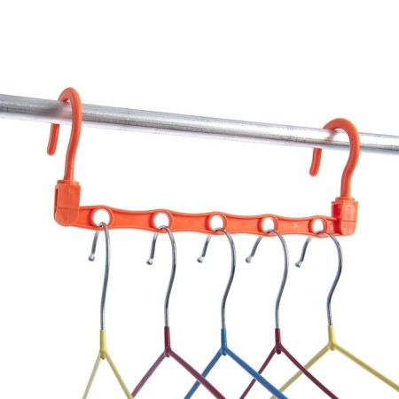 Plastic hanger "Savings of space", 37 cm-2