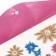 Folder-convert on the button, A4, 180 microns, "Flowers", mix