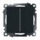 2-clavy switch (mechanism) 250V, 10A, Stekker series Catherine, GLS10-7104-05, black