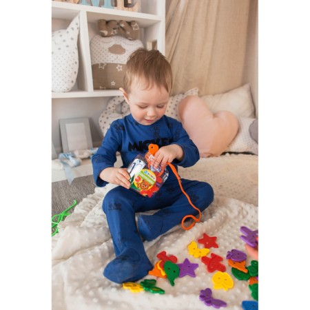Lining "Funny figures" in a bank, 40 pcs., Mix, according to Montessori Methods-9