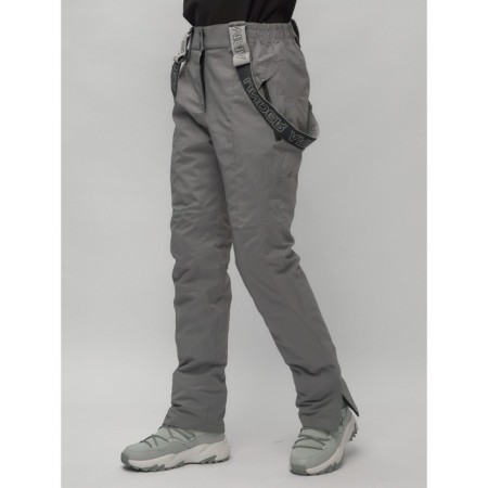 Ski suit female, size 44, blue color-15